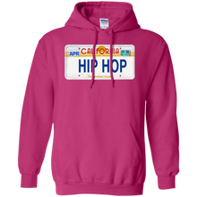 CALIFORNIA HIP HOP LICENSE PLATE VINTAGE Pullover Hoodie 8 oz.