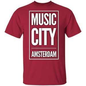 MUSIC CITY Amsterdam. T-Shirt