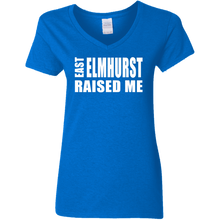 East Elmhurst Raised ME Ladies' 5.3 oz. V-Neck T-Shirt