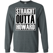 STRAIGHT OUTTA HOWARD Long sleeve T-Shirt