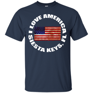 I LOVE AMERICA (SIESTA KEYS, FL) T-Shirt