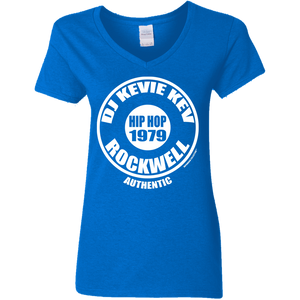 DJ KEVIE KEV ROCKWELL (Rapamania Collection) V-Neck T-Shirt