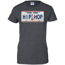 NEW YORK HIP HOP LICENSE PLATE  VINTAGE Ladies' 100% Cotton T-Shirt