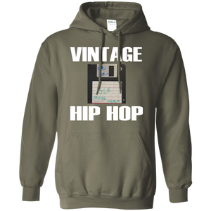 VINTAGE HIP HOP FLOPPY DISK Pullover Hoodie 8 oz.