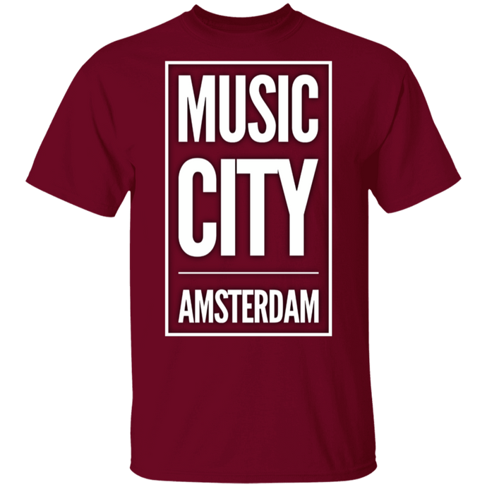 MUSIC CITY Amsterdam. T-Shirt