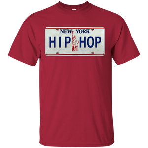 NEW YORK HIP HOP LICENSE PLATE VINTAGE T-Shirt