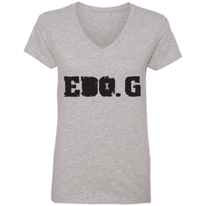 EDO. G Ladies' V-Neck T-Shirt