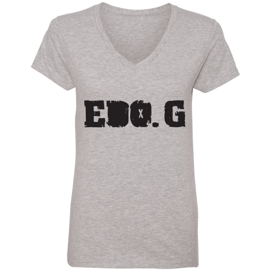 EDO. G Ladies' V-Neck T-Shirt