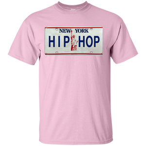 NEW YORK HIP HOP LICENSE PLATE VINTAGE T-Shirt