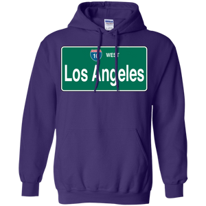 10 WEST LOS ANGELES  Pullover Hoodie 8 oz.