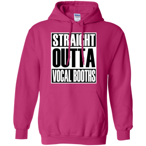 STRAIGHT OUTTA VOCAL BOOTHS Pullover Hoodie 8 oz.