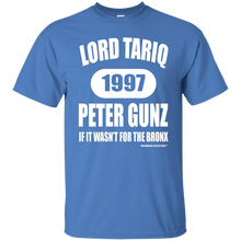 LORD TARIQ PETER GUNZ "IF IT WASN'T FOR THE BRONX" (Rapamania Collection)T-Shirt