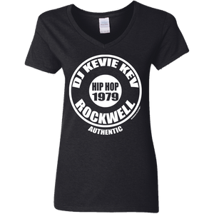 DJ KEVIE KEV ROCKWELL (Rapamania Collection) V-Neck T-Shirt