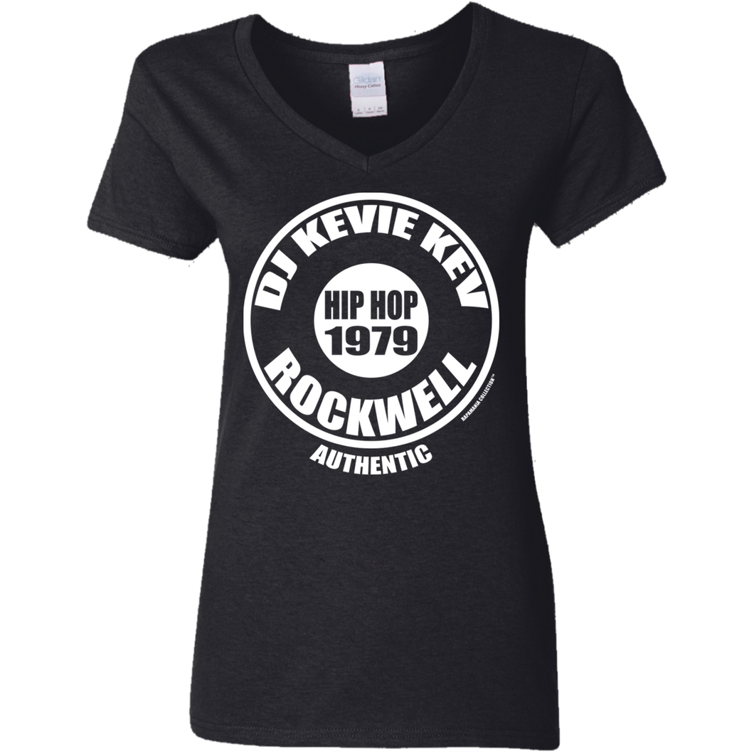 DJ KEVIE KEV ROCKWELL (Rapamania Collection) V-Neck T-Shirt