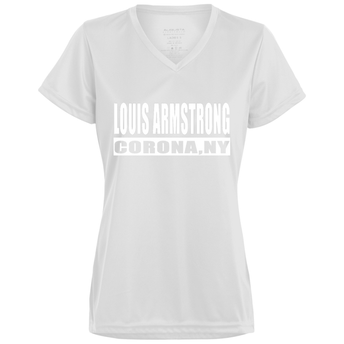Louis Armstrong Corona NY  Ladies' Wicking T-Shirt