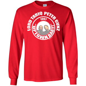 LORD TARIQ PETER GUNZ UPTOWN BABY (Rapamania Collection) Long sleeve T-Shirt