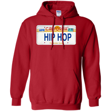 CALIFORNIA HIP HOP LICENSE PLATE VINTAGE Pullover Hoodie 8 oz.