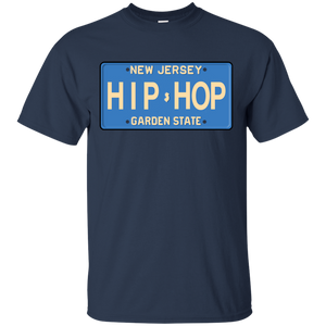 NEW JERSEY HIP HOP LICENSE PLATE VINTAGE T-Shirt