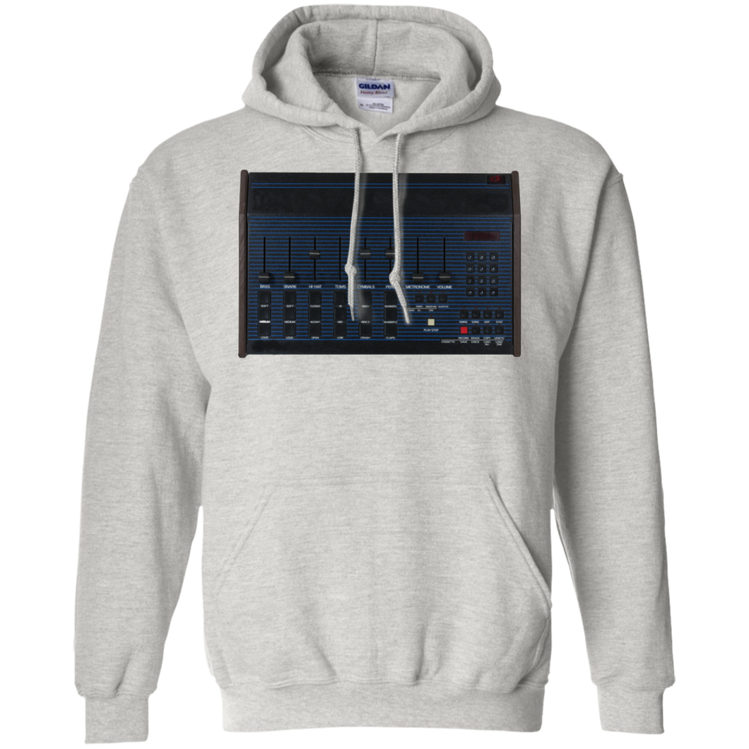 VINTAGE DRUM MACHINE II Pullover Hoodie 8 oz.