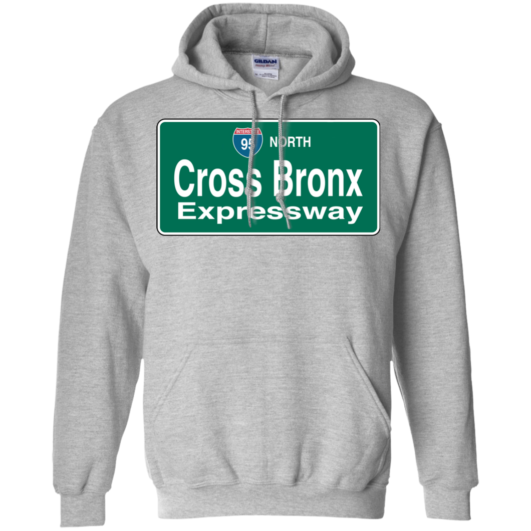 95 NORTH CROSS BRONX EXPWY Pullover Hoodie 8 oz.