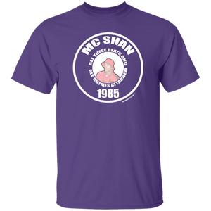 MC SHAN  “All These beats and rhymes attached (Rapamania Collection)  T-Shirt