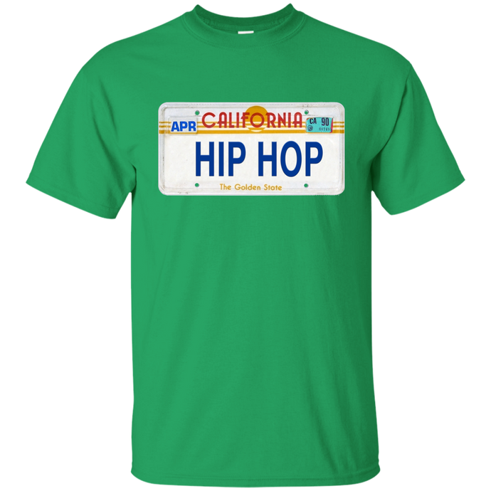 CALIFORNIA HIP HOP LICENSE PLATE VINTAGE T-Shirt