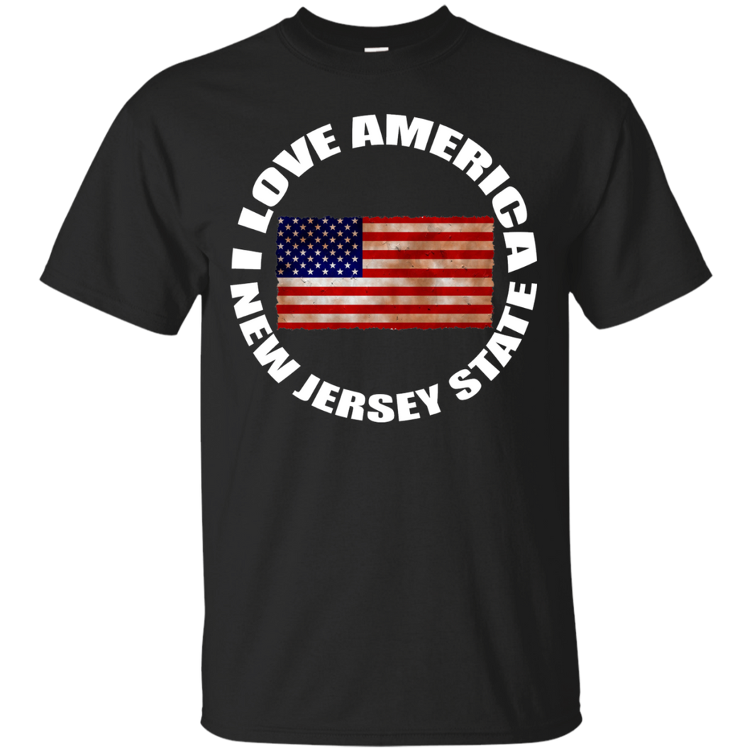I LOVE AMERICA (NEW JERSEY STATE) T-Shirt