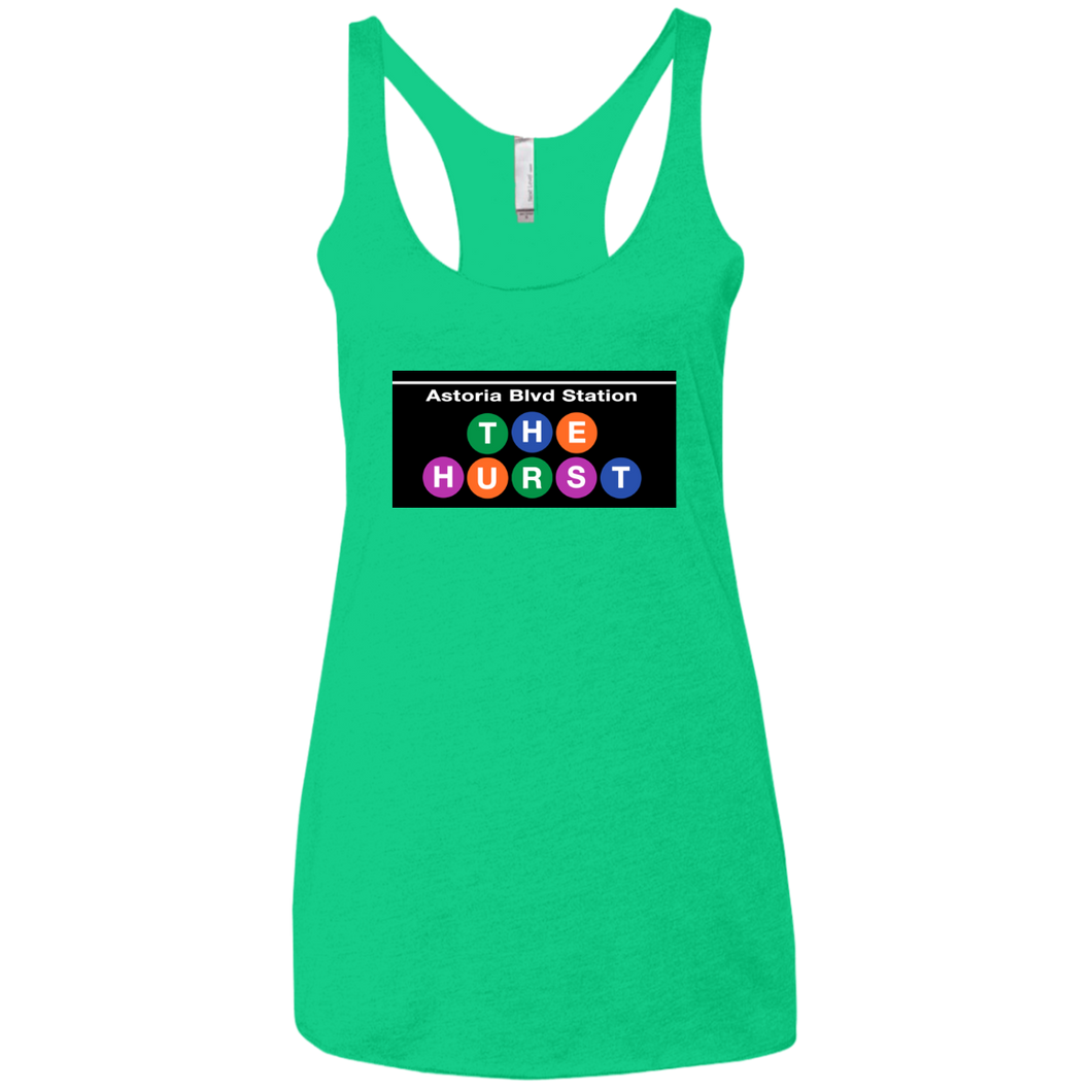 ASTORIA BLVD 2 Ladies' Triblend Racerback Tank
