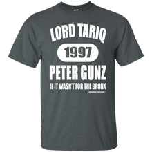 LORD TARIQ PETER GUNZ "IF IT WASN'T FOR THE BRONX" (Rapamania Collection)T-Shirt