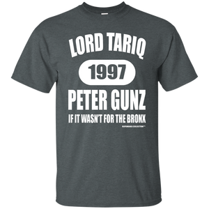 LORD TARIQ PETER GUNZ "IF IT WASN'T FOR THE BRONX" (Rapamania Collection)T-Shirt
