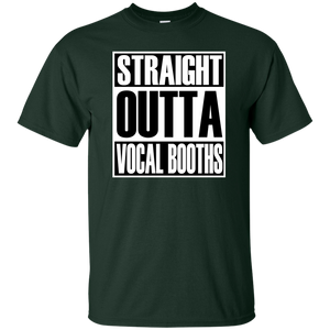 STRAIGHT OUTTA VOCAL BOOTHS T-Shirt
