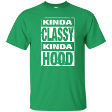KINDA CLASSY KINDA HOOD (distressed) T-Shirt