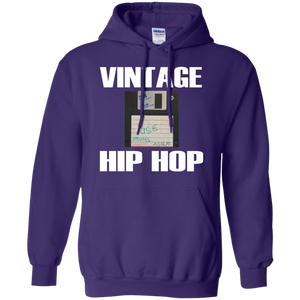 VINTAGE HIP HOP FLOPPY DISK Pullover Hoodie 8 oz.