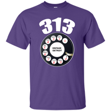 VINTAGE DETROIT (313) T-Shirt