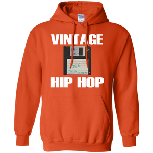 VINTAGE HIP HOP FLOPPY DISK Pullover Hoodie 8 oz.