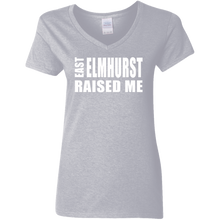 East Elmhurst Raised ME Ladies' 5.3 oz. V-Neck T-Shirt