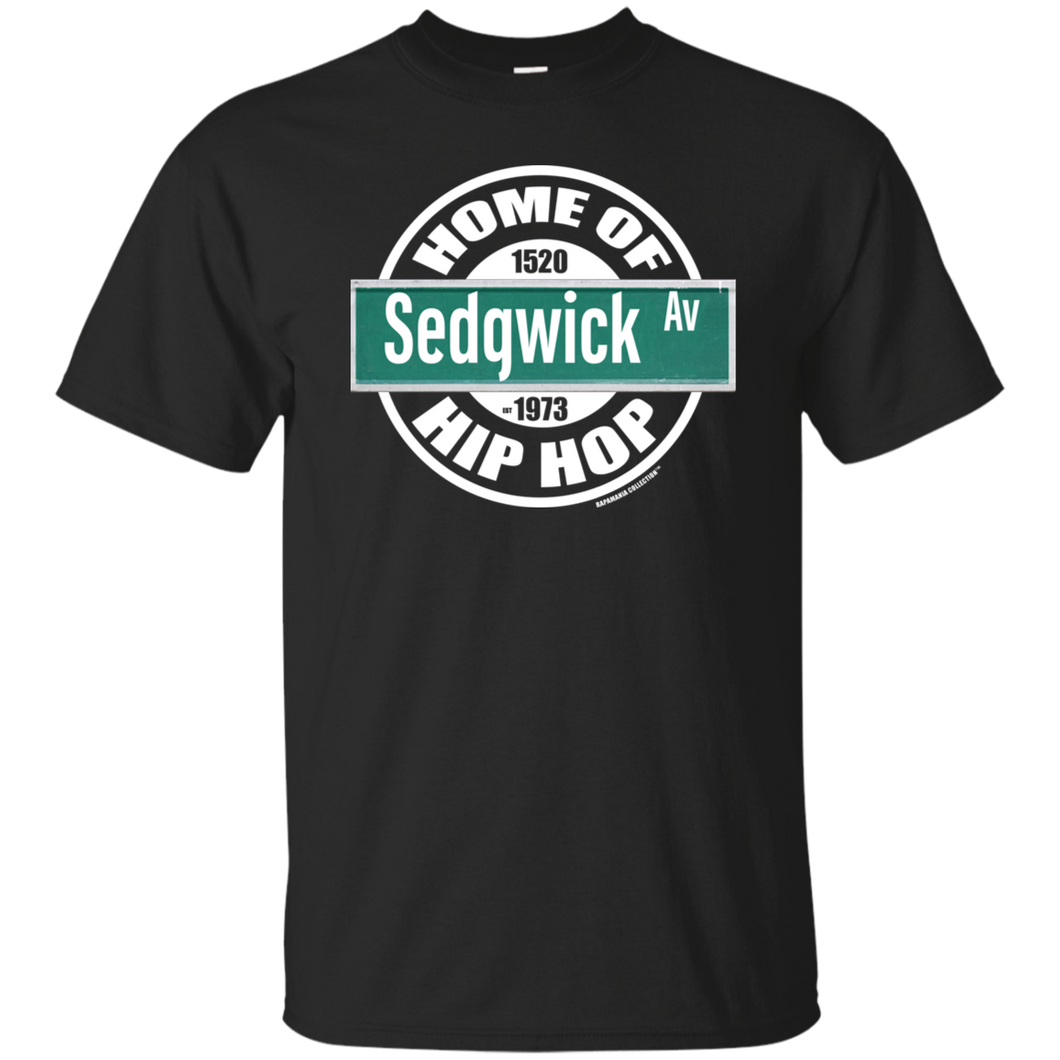 HOME OF HIP HOP SEDGWICK AV (Rapamania Collection) T-Shirt