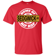 SEDGWICK AV HOME OF HIP HOP classic 1970s street sign (Rapamania Collection) T-Shirt