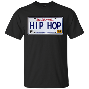 LOUISIANA HIP HOP LICENSE PLATE VINTAGE T-Shirt