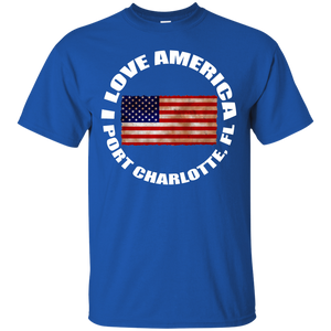 I LOVE AMERICA PORT CHARLOTTE, FL T-Shirt
