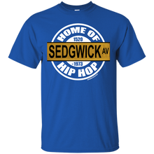 SEDGWICK AV HOME OF HIP HOP classic 1970s street sign (Rapamania Collection) T-Shirt
