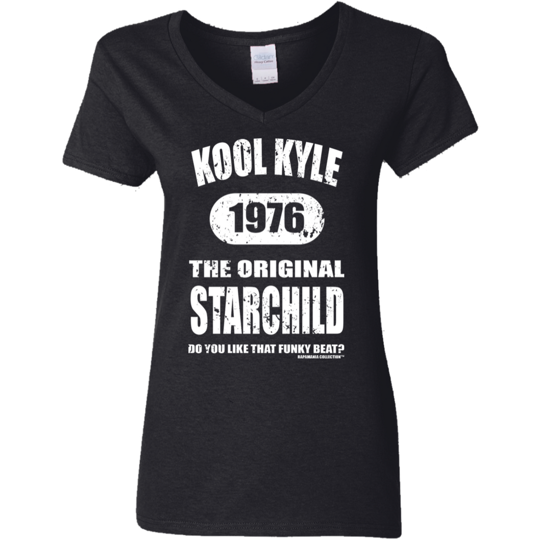 KOOL KYLE THE ORIGINAL STARCHILD 1976 (Rapamania Collection) V-Neck T-Shirt