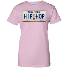 NEW YORK HIP HOP LICENSE PLATE  VINTAGE Ladies' 100% Cotton T-Shirt