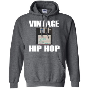 VINTAGE HIP HOP FLOPPY DISK Pullover Hoodie 8 oz.