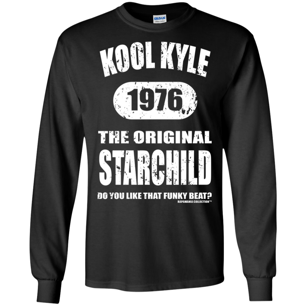 KOOL KYLE THE ORIGINAL STARCHILD (Rapamania Collection) Long sleeve T-Shirt