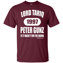 LORD TARIQ PETER GUNZ "IF IT WASN'T FOR THE BRONX" (Rapamania Collection)T-Shirt