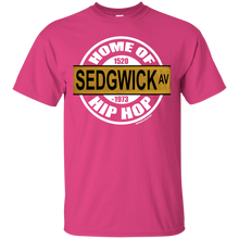 SEDGWICK AV HOME OF HIP HOP classic 1970s street sign (Rapamania Collection) T-Shirt