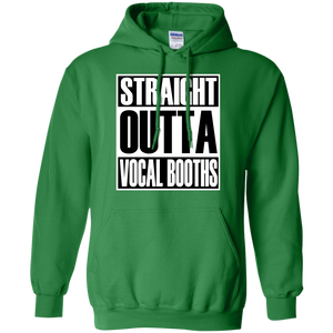 STRAIGHT OUTTA VOCAL BOOTHS Pullover Hoodie 8 oz.