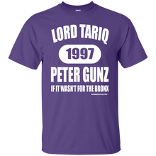 LORD TARIQ PETER GUNZ "IF IT WASN'T FOR THE BRONX" (Rapamania Collection)T-Shirt