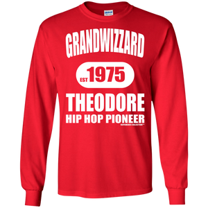 GRANDWIZZARD THEODORE (Rapamania Collection) Long sleeve T-Shirt